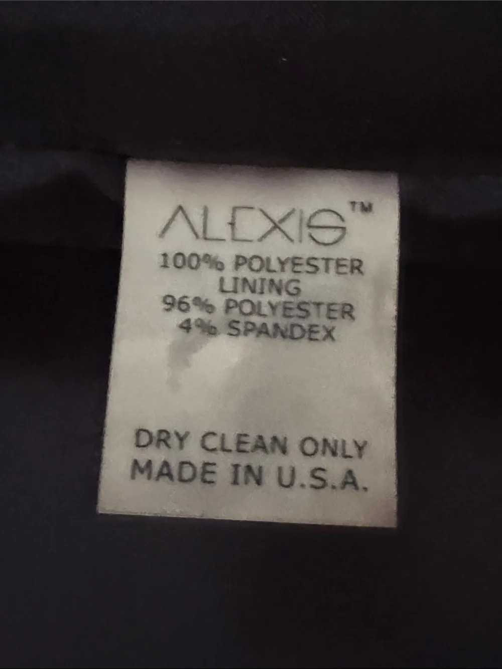 Alexis Black Lace Overlay Skater Skirt with Blush Underlay Size Small